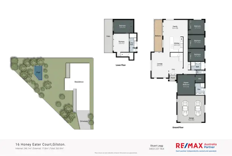 Floorplan of Homely house listing, 16 Honey Eater Court, Gilston QLD 4211