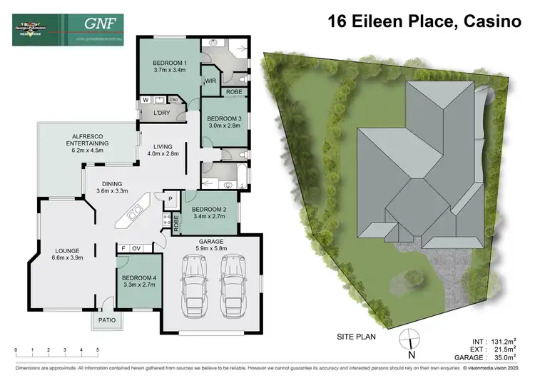 Floorplan of Homely house listing, 16 Eileen Place, Casino NSW 2470