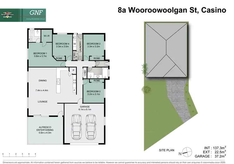 Floorplan of Homely house listing, 8a Wooroowoolgan Street, Casino NSW 2470