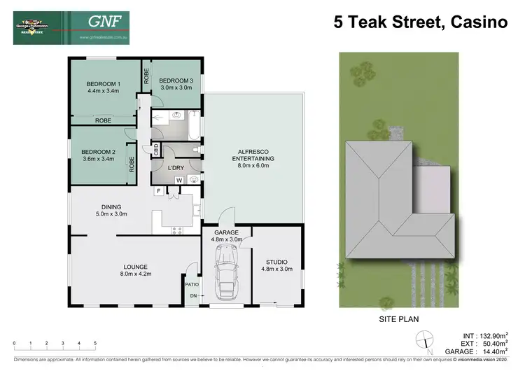 Floorplan of Homely house listing, 5 Teak Street, Casino NSW 2470
