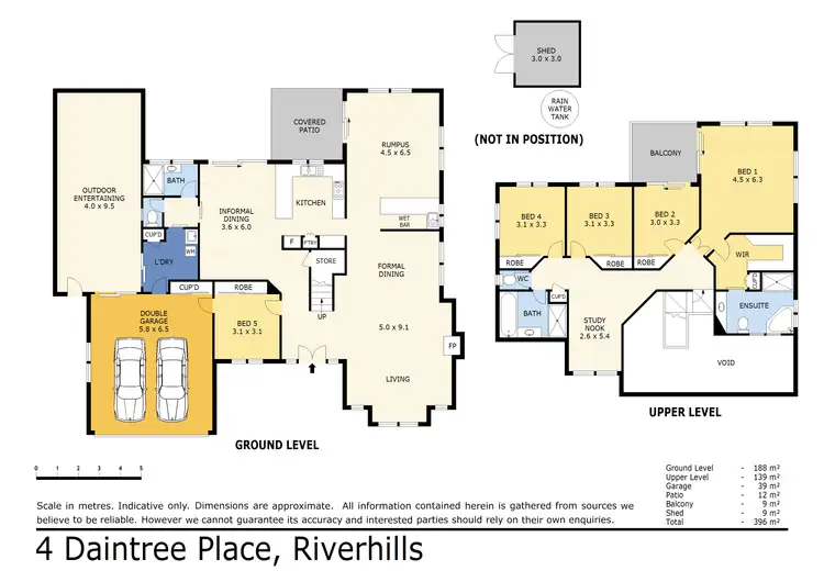 Floorplan of Homely house listing, 4 Daintree Place, Riverhills QLD 4074