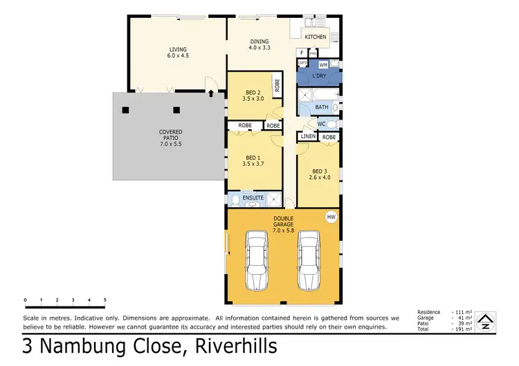 Floorplan of Homely house listing, 3 Nambung Close, Riverhills QLD 4074