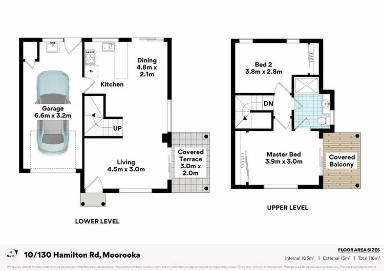 Floorplan of Homely unit listing, 10/130 Hamilton Rd, Moorooka QLD 4105