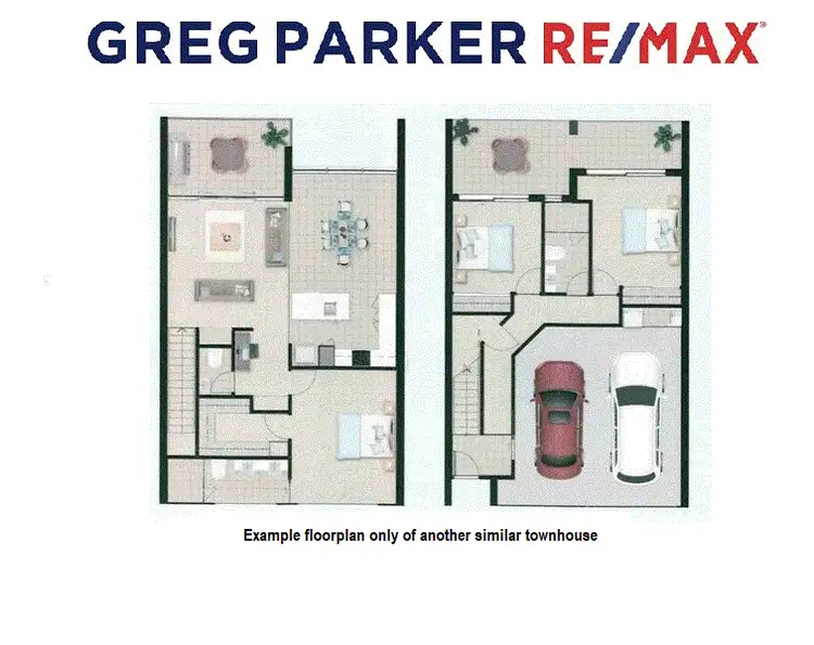 Floorplan of Homely townhouse listing, 81/5033 Emerald Island Drive, Carrara QLD 4211