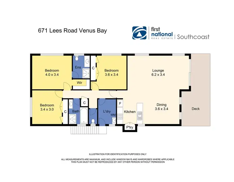 Floorplan of Homely house listing, 671 Lees Road, Venus Bay VIC 3956