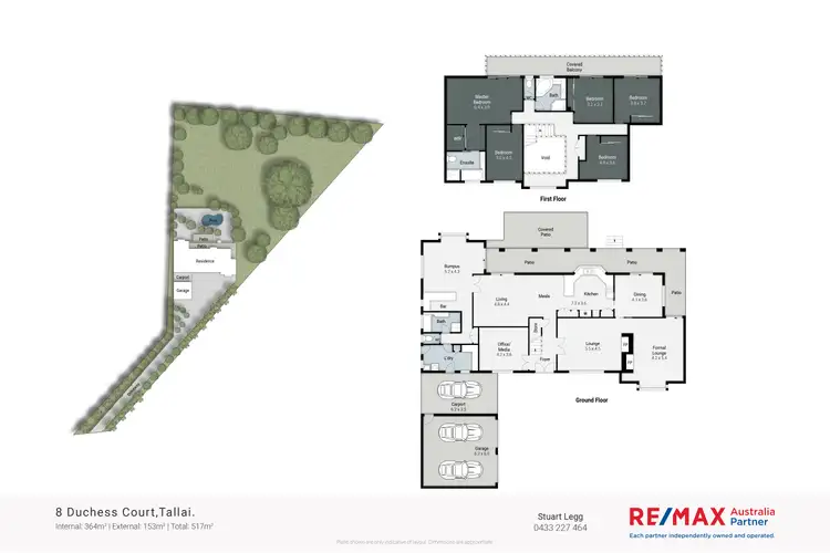 Floorplan of Homely house listing, 8 Duchess Court, Tallai QLD 4213