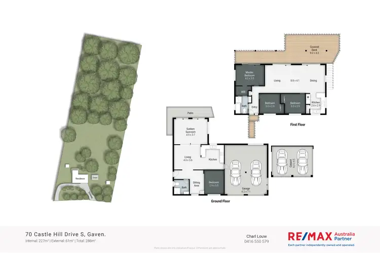 Floorplan of Homely rural property listing, 70 Castle Hill Drive South, Gaven QLD 4211
