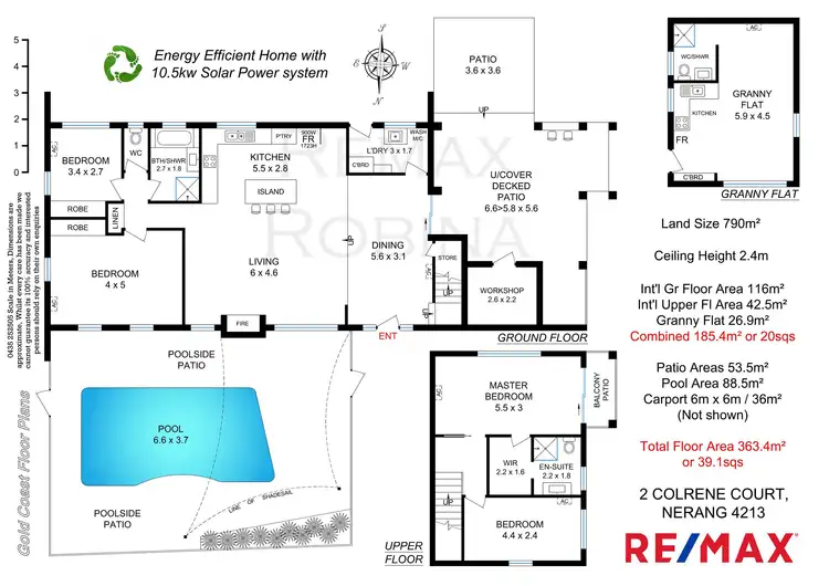 Floorplan of Homely house listing, 2 Colrene Court, Nerang QLD 4211