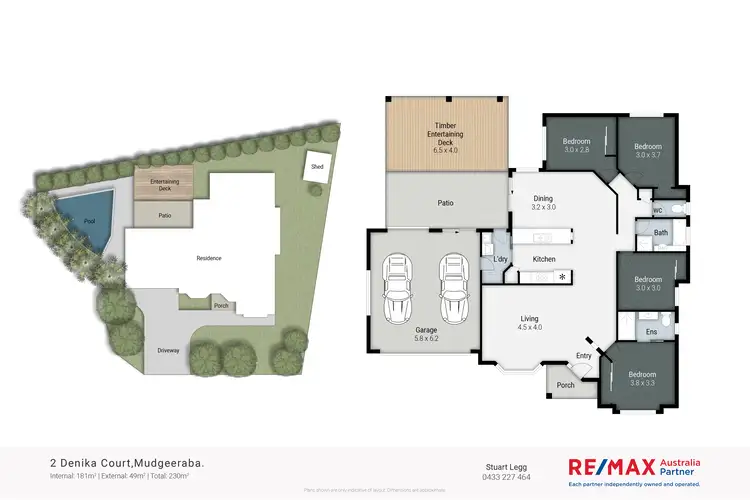 Floorplan of Homely house listing, 2 Denika Crt, Mudgeeraba QLD 4213