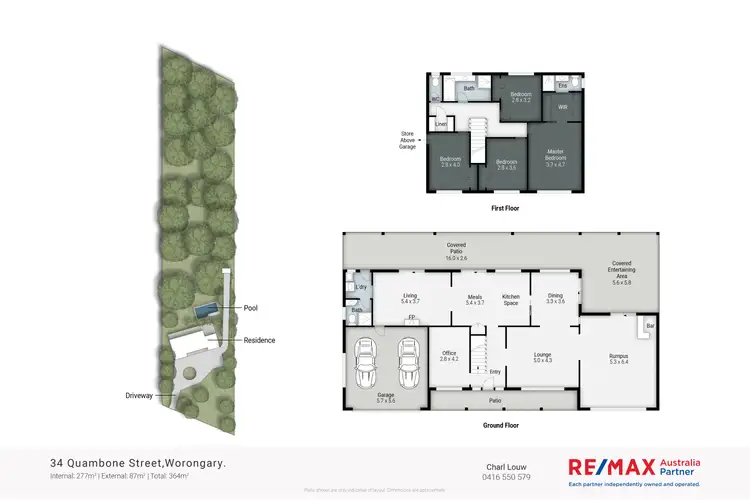 Floorplan of Homely house listing, 34 Quambone St, Worongary QLD 4213