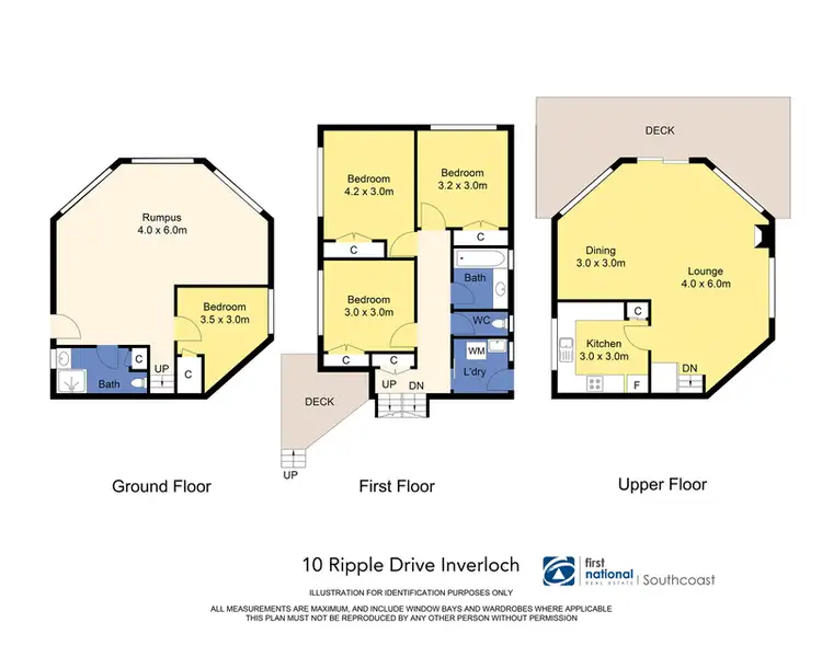 Floorplan of Homely house listing, 10 Ripple Drive, Inverloch VIC 3996