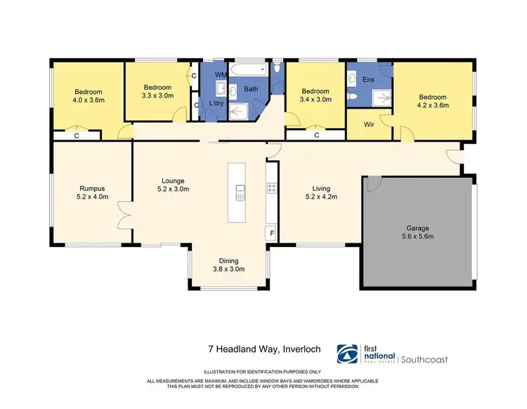 Floorplan of Homely house listing, 7 Headland Way, Inverloch VIC 3996