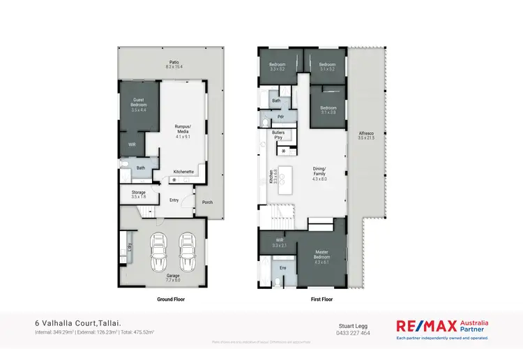 Floorplan of Homely house listing, 6 Valhalla Crt, Tallai QLD 4213