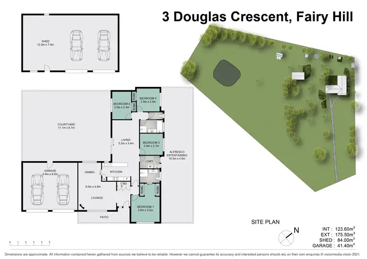 Floorplan of Homely house listing, 3 Douglas Crescent, Fairy Hill NSW 2470