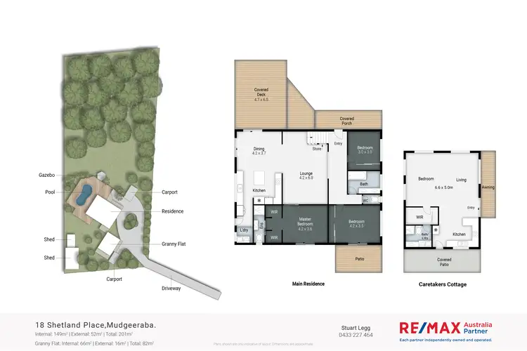 Floorplan of Homely house listing, 18 Shetland Place, Mudgeeraba QLD 4213