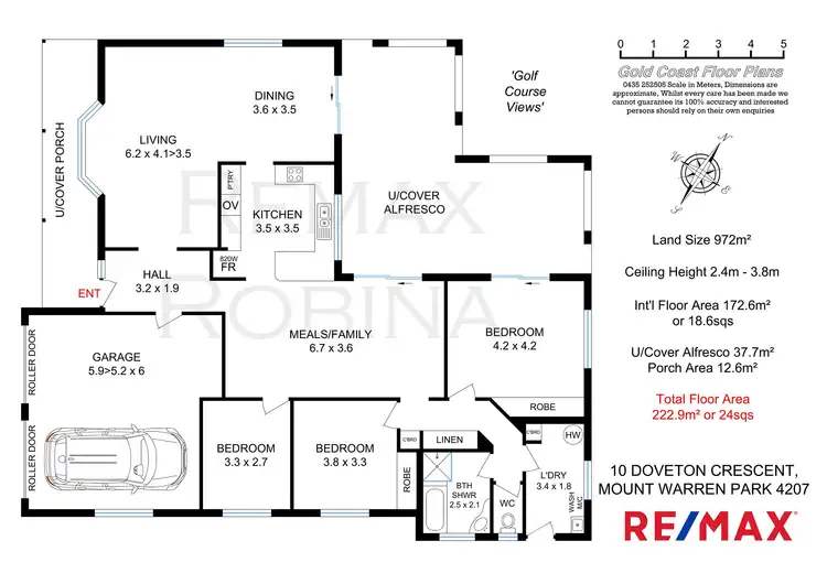 Floorplan of Homely house listing, 10 Doveton Crescent, Mount Warren Park QLD 4207