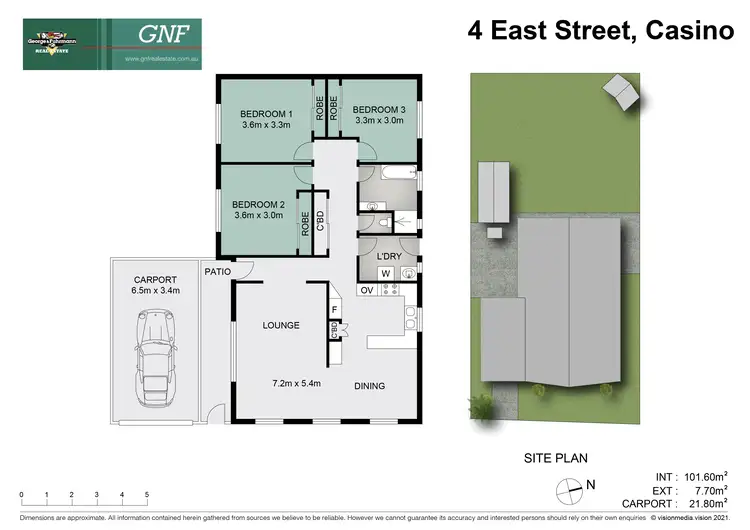 Floorplan of Homely house listing, 4 East Street, Casino NSW 2470