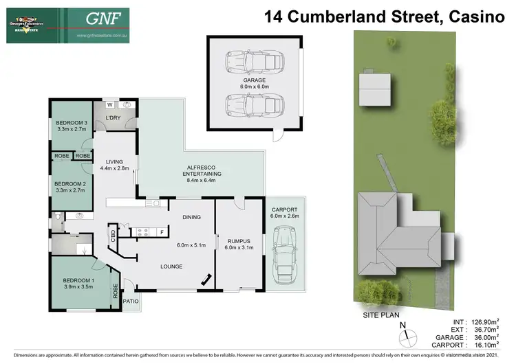 Floorplan of Homely house listing, 14 Cumberland Street, Casino NSW 2470