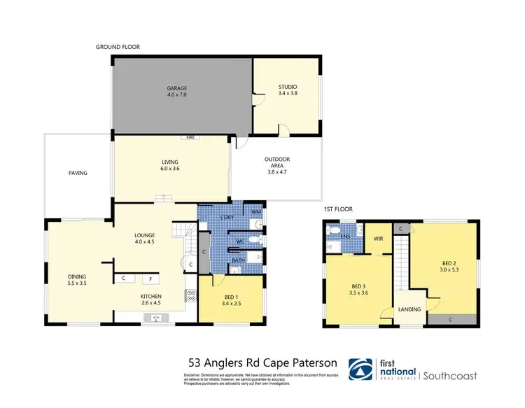 Floorplan of Homely house listing, 53 Anglers Road, Cape Paterson VIC 3995