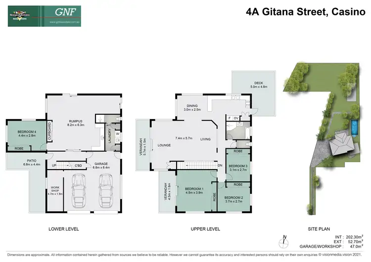 Floorplan of Homely house listing, 4A Gitana Street, Casino NSW 2470