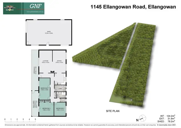 Floorplan of Homely house listing, 1145 Ellangowan Road, Ellangowan NSW 2470