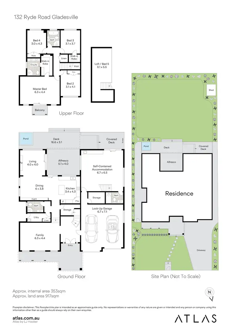 Floorplan of Homely house listing, 132 Ryde Road, Gladesville NSW 2111