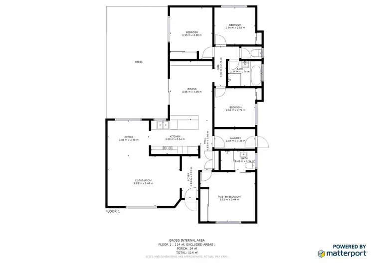 Floorplan of Homely house listing, 21 Constellation Crescent, Mudgeeraba QLD 4213