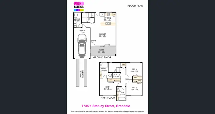 Floorplan of Homely unit listing, 173/71 Stanley Street, Brendale QLD 4500