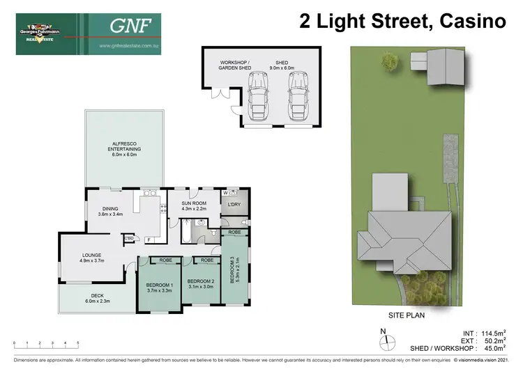 Floorplan of Homely house listing, 2 Light Street, Casino NSW 2470