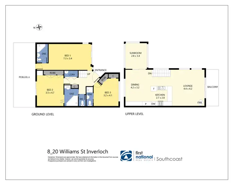 Floorplan of Homely townhouse listing, 8/20 Williams Street, Inverloch VIC 3996