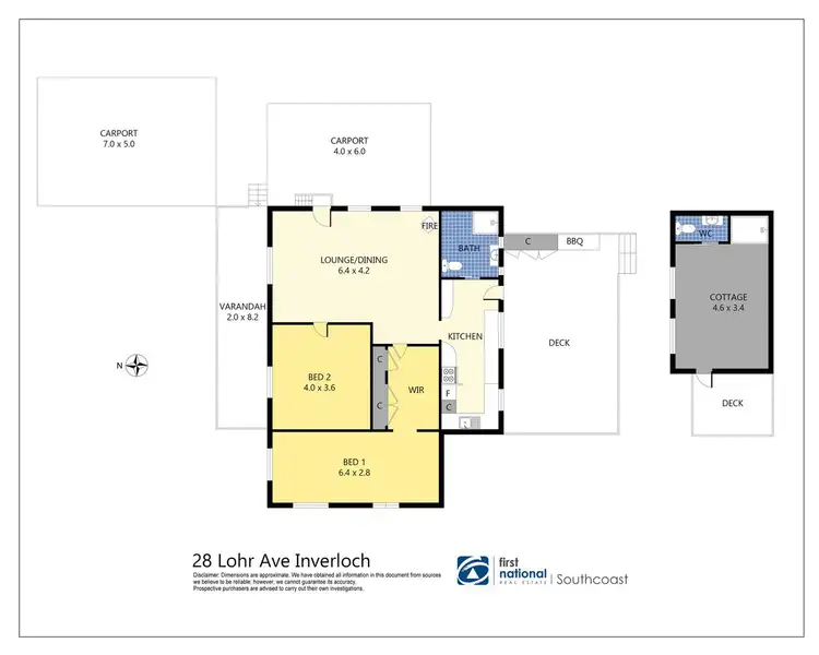Floorplan of Homely house listing, 28 Lohr Avenue, Inverloch VIC 3996