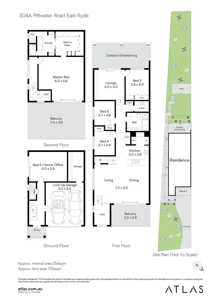 Floorplan of Homely house listing, 304A Pittwater Road, East Ryde NSW 2113