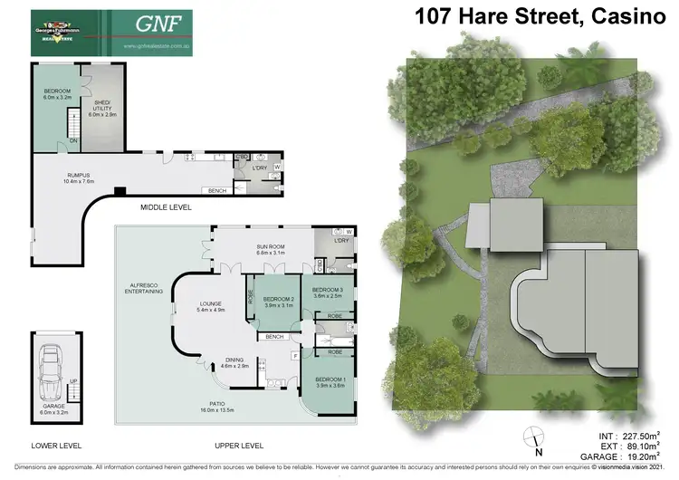 Floorplan of Homely house listing, 107 Hare Street, Casino NSW 2470