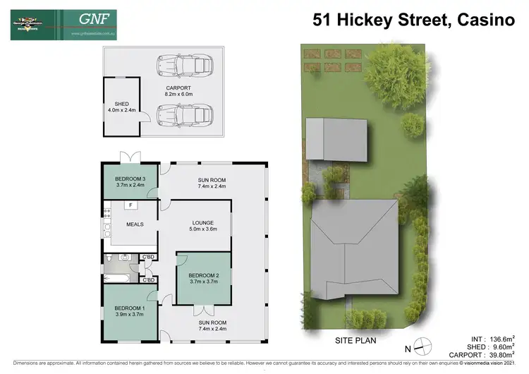 Floorplan of Homely house listing, 51 Hickey Street, Casino NSW 2470