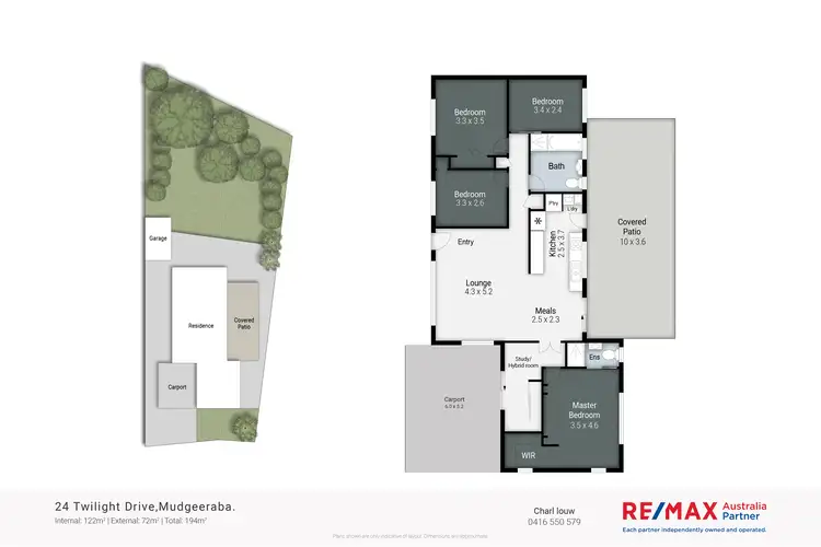 Floorplan of Homely house listing, 24 Twilight Drive, Mudgeeraba QLD 4213