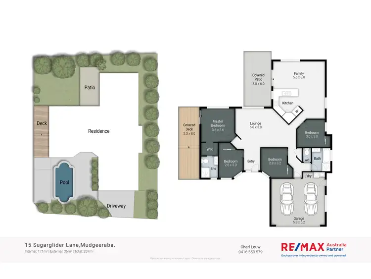 Floorplan of Homely house listing, 15 Sugarglider Lane, Mudgeeraba QLD 4213