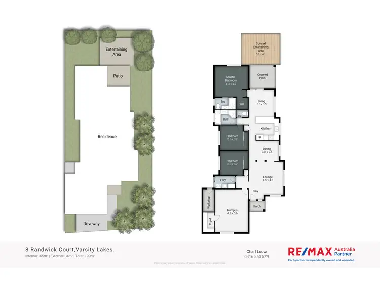 Floorplan of Homely house listing, 8 Randwick Court, Varsity Lakes QLD 4227