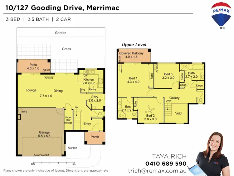 Floorplan of Homely townhouse listing, 10/127 Gooding Drive, Merrimac QLD 4226