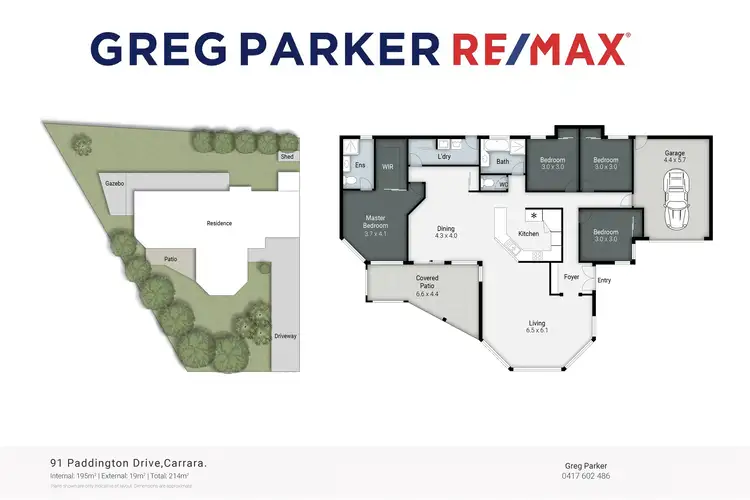 Floorplan of Homely house listing, 91 Paddington Drive, Carrara QLD 4211