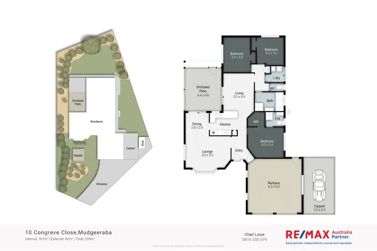 Floorplan of Homely house listing, 10 Congreve Close, Mudgeeraba QLD 4213