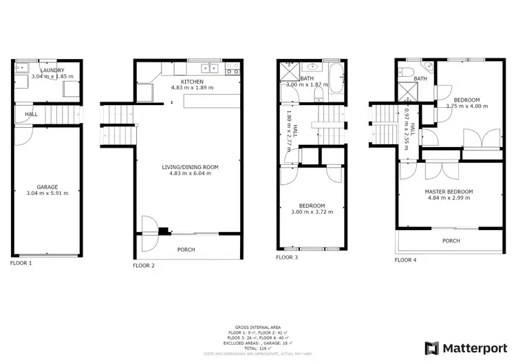 Floorplan of Homely house listing, 10/8-12 Sherwood Close, Mudgeeraba QLD 4213
