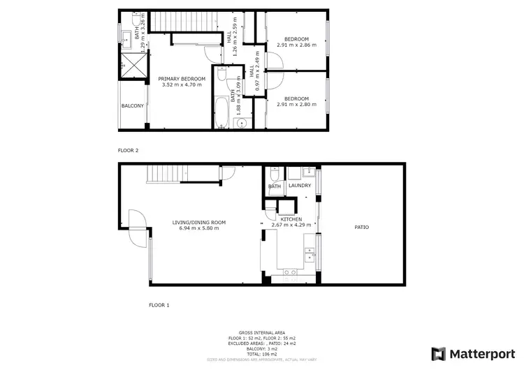 Floorplan of Homely house listing, 17/10-18 Cobai Drive, Mudgeeraba QLD 4213