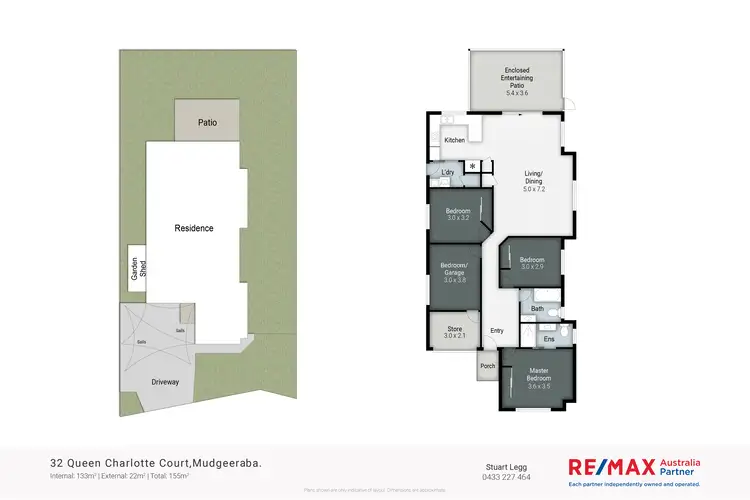Floorplan of Homely house listing, 32 Queen Charlotte Court, Mudgeeraba QLD 4213
