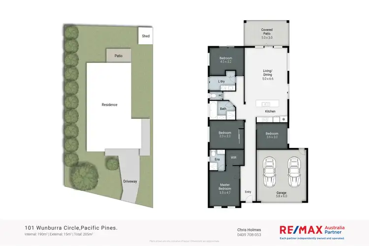 Floorplan of Homely house listing, 101 Wunburra Circle, Pacific Pines QLD 4211