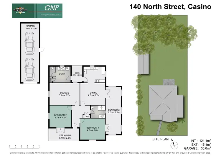 Floorplan of Homely house listing, 140 North Street, Casino NSW 2470