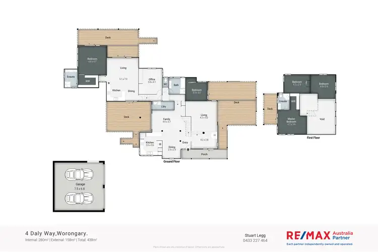 Floorplan of Homely house listing, 4 Daly Way, Worongary QLD 4213