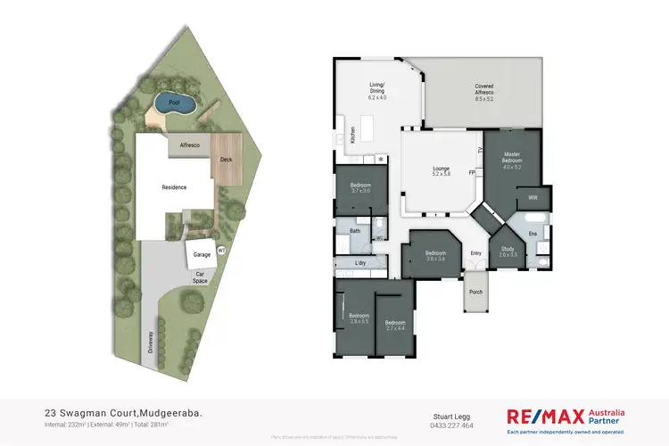 Floorplan of Homely house listing, 23 Swagman Court, Mudgeeraba QLD 4213