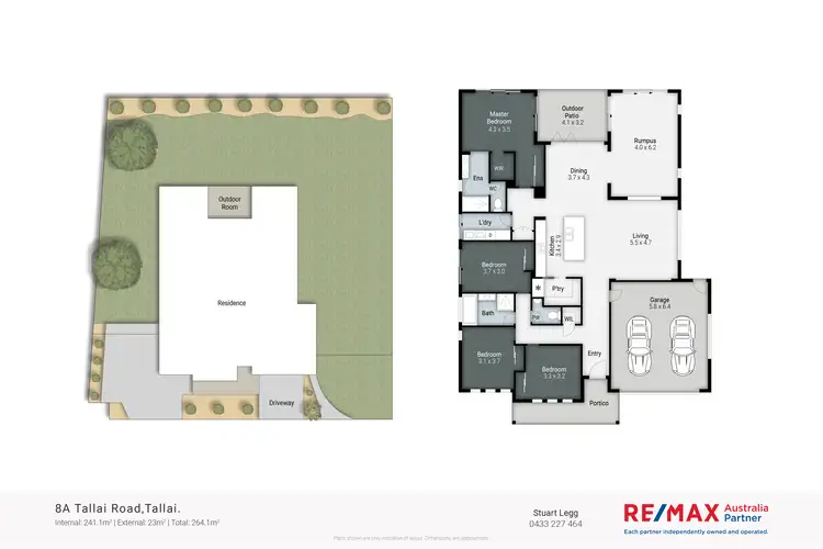 Floorplan of Homely house listing, 8a Tallai Road, Tallai QLD 4213