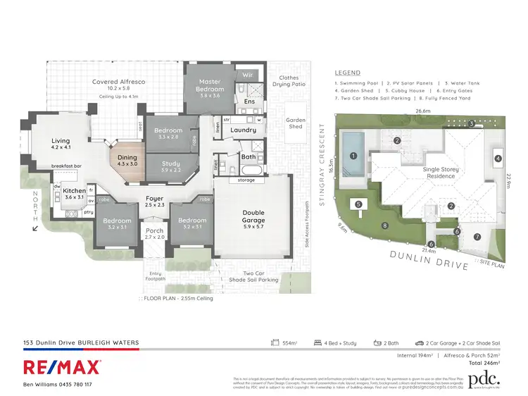 Floorplan of Homely house listing, 153 Dunlin Drive, Burleigh Waters QLD 4220