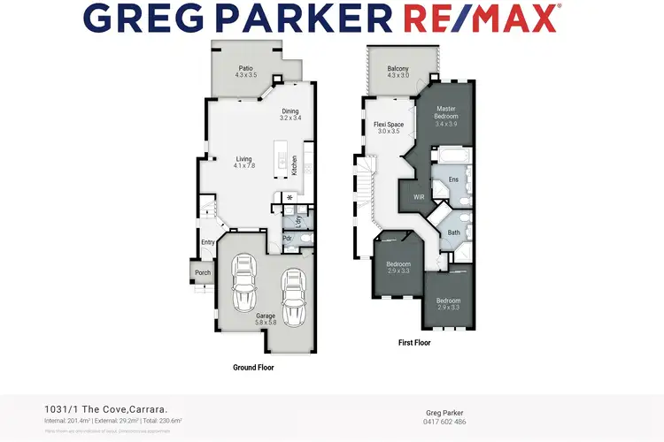 Floorplan of Homely unit listing, 1031/1 The Cove Crescent, Carrara QLD 4211